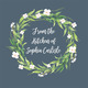 Spring Wreath Square Gift Stickers Image 2 of 3